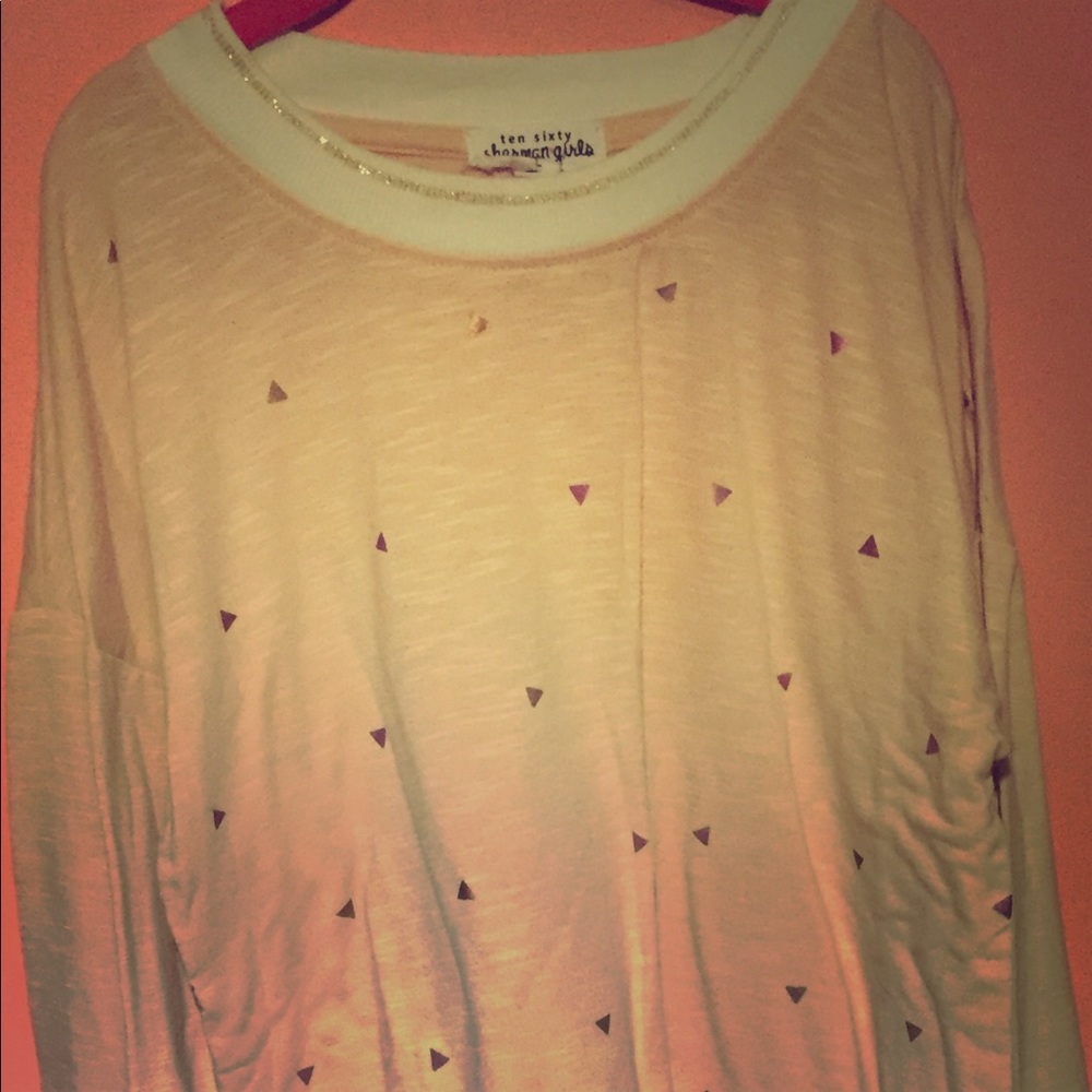 Nordstrom top of runs small. NWOT offer!